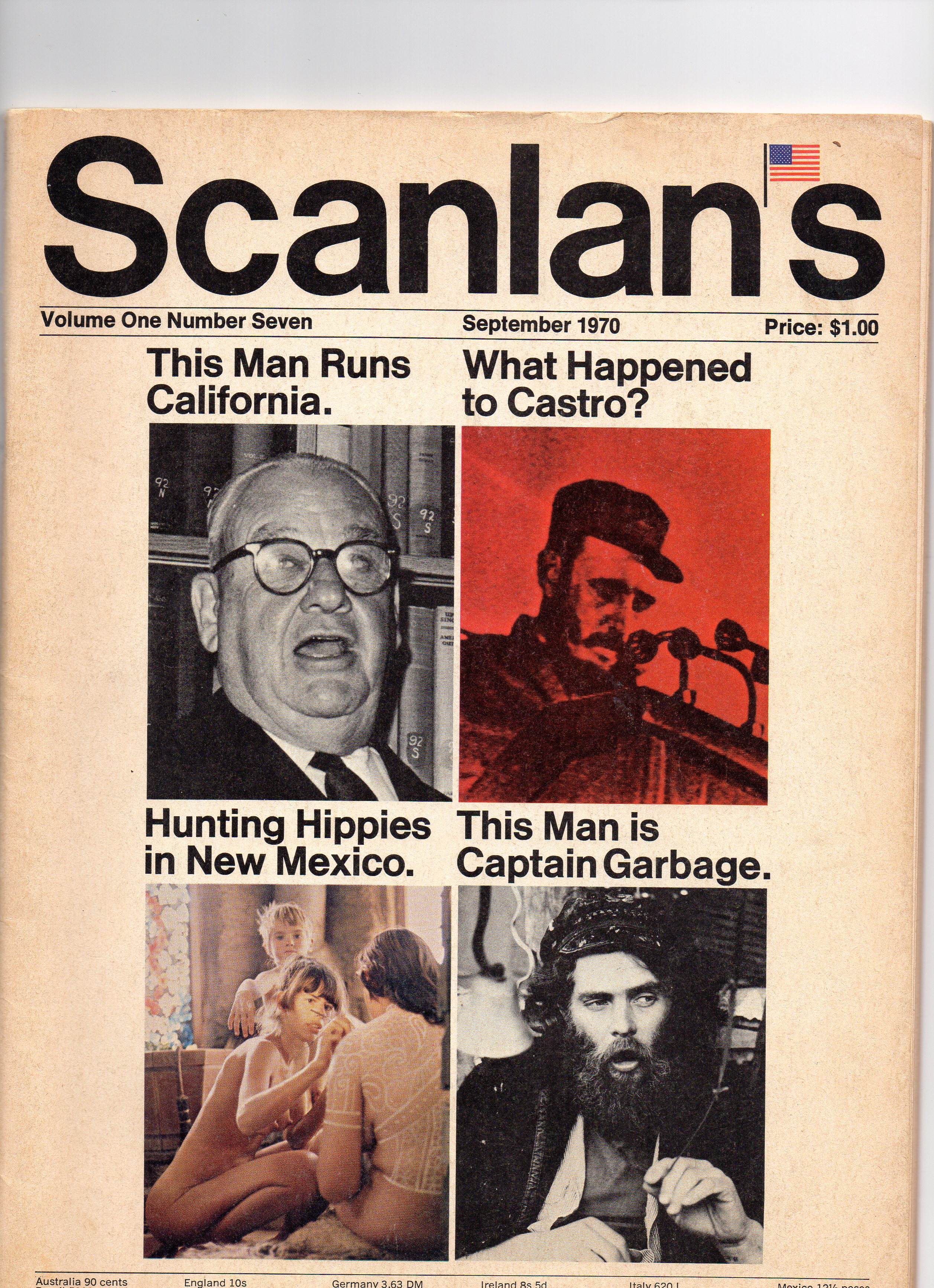 Scanlan’s Monthly 7, September 1970, from my personal collection